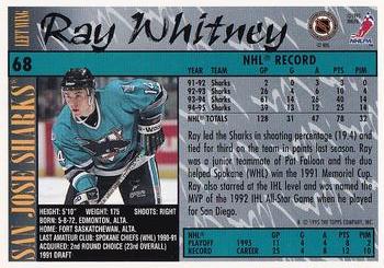 1995-96 Topps - O-Pee-Chee #68 Ray Whitney Back
