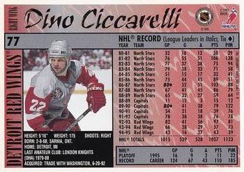 1995-96 Topps - O-Pee-Chee #77 Dino Ciccarelli Back