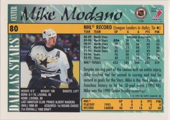 1995-96 Topps - O-Pee-Chee #80 Mike Modano Back