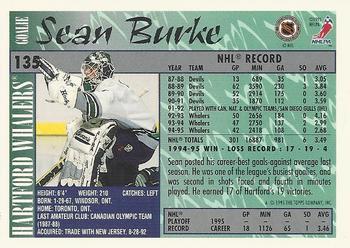 1995-96 Topps - O-Pee-Chee #135 Sean Burke Back