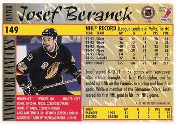 1995-96 Topps - O-Pee-Chee #149 Josef Beranek Back
