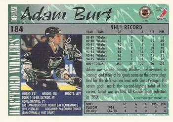1995-96 Topps - O-Pee-Chee #184 Adam Burt Back