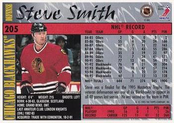 1995-96 Topps - O-Pee-Chee #205 Steve Smith Back