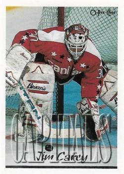 1995-96 Topps - O-Pee-Chee #210 Jim Carey Front