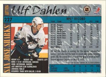 1995-96 Topps - O-Pee-Chee #227 Ulf Dahlen Back
