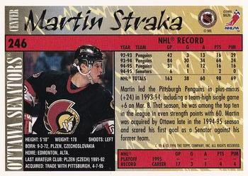 1995-96 Topps - O-Pee-Chee #246 Martin Straka Back