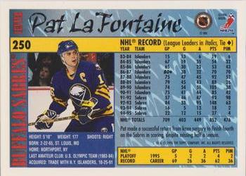 1995-96 Topps - O-Pee-Chee #250 Pat LaFontaine Back