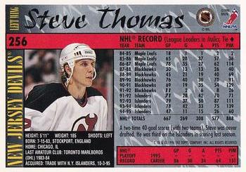 1995-96 Topps - O-Pee-Chee #256 Steve Thomas Back