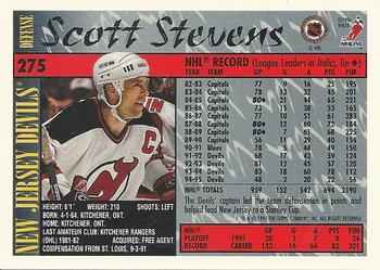 1995-96 Topps - O-Pee-Chee #275 Scott Stevens Back