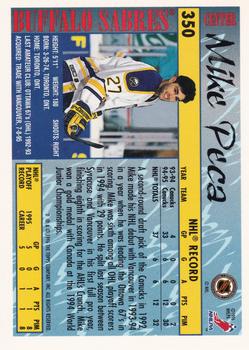 1995-96 Topps - O-Pee-Chee #350 Mike Peca Back
