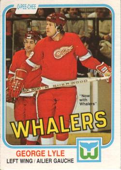 1981-82 O-Pee-Chee #100 George Lyle Front