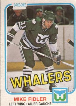 1981-82 O-Pee-Chee #136 Mike Fidler Front