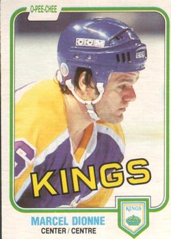 1981-82 O-Pee-Chee #141 Marcel Dionne Front