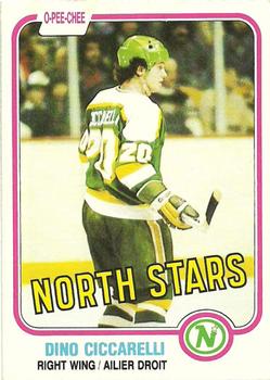 1981-82 O-Pee-Chee #161 Dino Ciccarelli Front