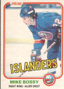 1981-82 O-Pee-Chee #198 Mike Bossy Front