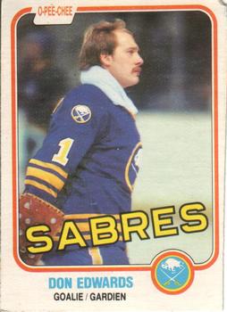 1981-82 O-Pee-Chee #21 Don Edwards Front
