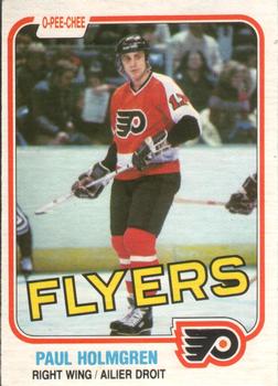 1981-82 O-Pee-Chee #242 Paul Holmgren Front