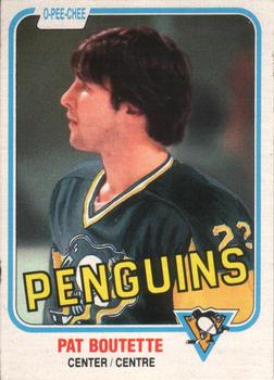 1981-82 O-Pee-Chee #255 Pat Boutette Front
