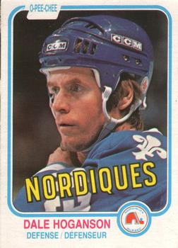 1981-82 O-Pee-Chee #276 Dale Hoganson Front