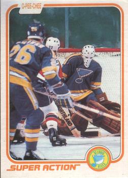 1981-82 O-Pee-Chee #301 Mike Liut Front