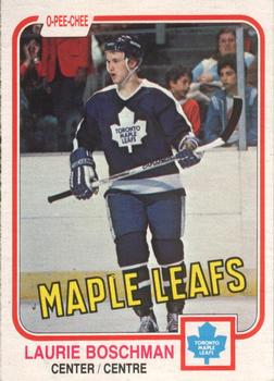 1981-82 O-Pee-Chee #314 Laurie Boschman Front