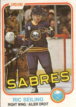 1981-82 O-Pee-Chee #32 Ric Seiling Front