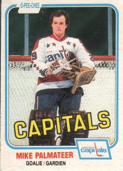 1981-82 O-Pee-Chee #351 Mike Palmateer Front