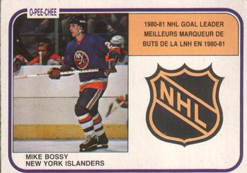 1981-82 O-Pee-Chee #382 Mike Bossy Front