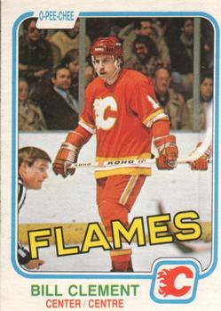 1981-82 O-Pee-Chee #39 Bill Clement Front