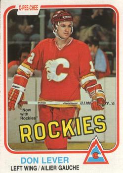 1981-82 O-Pee-Chee #45 Don Lever Front