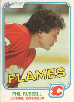 1981-82 O-Pee-Chee #51 Phil Russell Front
