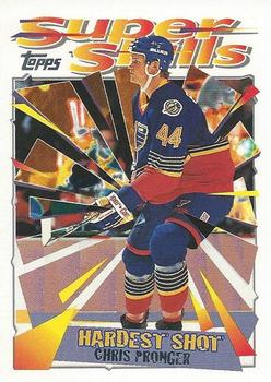 1995-96 Topps Super Skills - Platinum #54 Chris Pronger Front