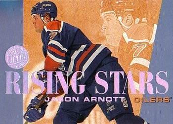 1995-96 Ultra - Rising Stars Gold Medallion #1 Jason Arnott Front