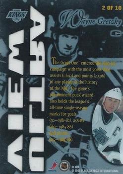 1995-96 Ultra - Ultraview Hot Packs #2 Wayne Gretzky Back