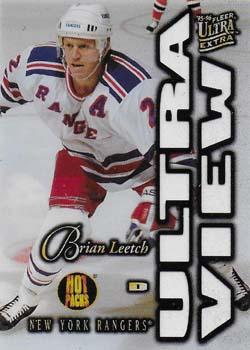 1995-96 Ultra - Ultraview Hot Packs #5 Brian Leetch Front