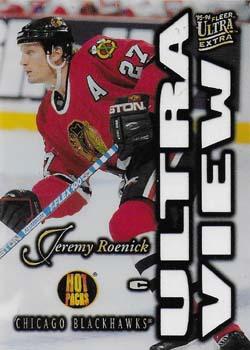 1995-96 Ultra - Ultraview Hot Packs #8 Jeremy Roenick Front