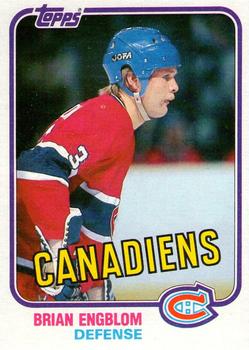 1981-82 Topps #10 Brian Engblom Front
