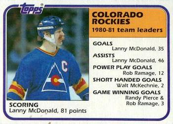 1981-82 Topps #50 Lanny McDonald Front