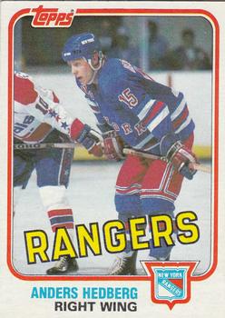 1981-82 Topps #E98 Anders Hedberg Front
