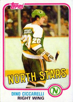 1981-82 Topps #W105 Dino Ciccarelli Front