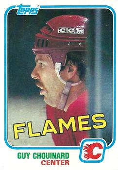1981-82 Topps #6 Guy Chouinard Front