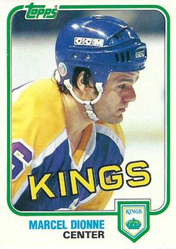 1981-82 Topps #9 Marcel Dionne Front