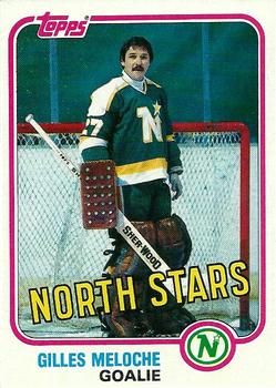 1981-82 Topps #W109 Gilles Meloche Front