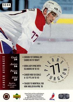 1995-96 Upper Deck - Special Edition Gold #SE44 Pierre Turgeon Back