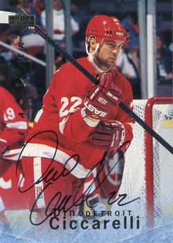 1995-96 Upper Deck Be a Player - Autographs #S49 Dino Ciccarelli Front