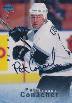 1995-96 Upper Deck Be a Player - Autographs #S92 Pat Conacher Front