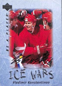 1995-96 Upper Deck Be a Player - Autographs #S216 Vladimir Konstantinov Front