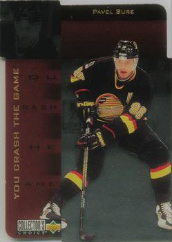 1996-97 Collector's Choice - You Crash the Game Gold Exchange #CR17 Pavel Bure Front