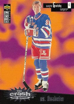 1996-97 Collector's Choice - You Crash the Game Silver #C1 Wayne Gretzky Front