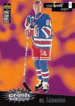 1996-97 Collector's Choice - You Crash the Game Silver #C1 Wayne Gretzky Front